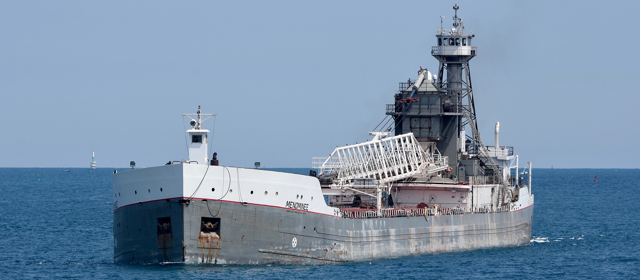Barge Menominee and Tug Olive L. Moore Rand Logistics